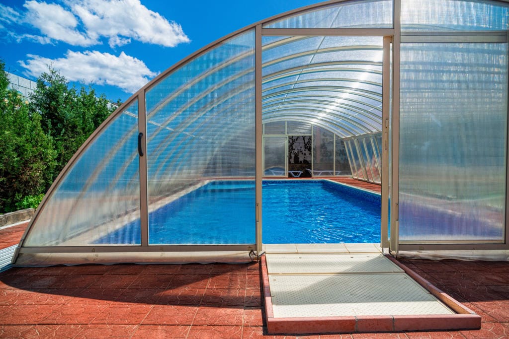acoperire piscina